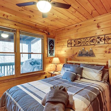 Blue Ridge Cozy Cabin In The Woods With Hot Tub! Luaran gambar