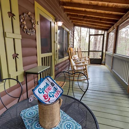 Blue Ridge Cozy Cabin In The Woods With Hot Tub! Luaran gambar