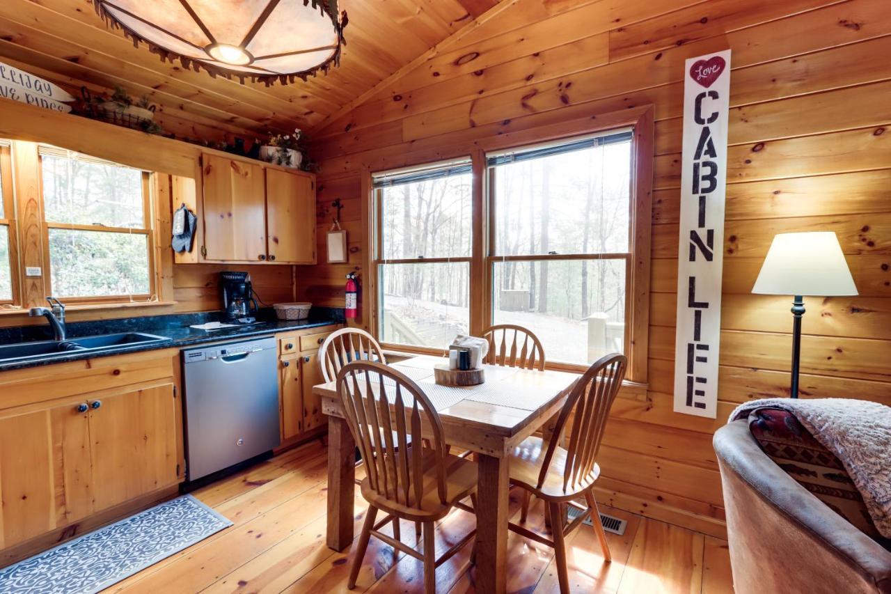 Blue Ridge Cozy Cabin In The Woods With Hot Tub! Luaran gambar