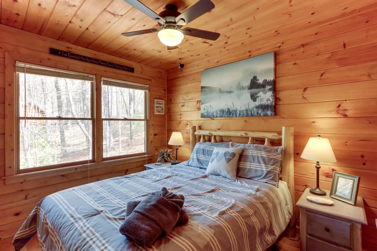 Blue Ridge Cozy Cabin In The Woods With Hot Tub! Luaran gambar