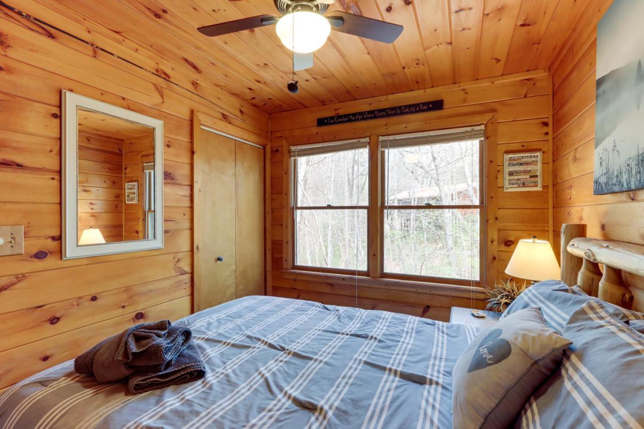 Blue Ridge Cozy Cabin In The Woods With Hot Tub! Luaran gambar
