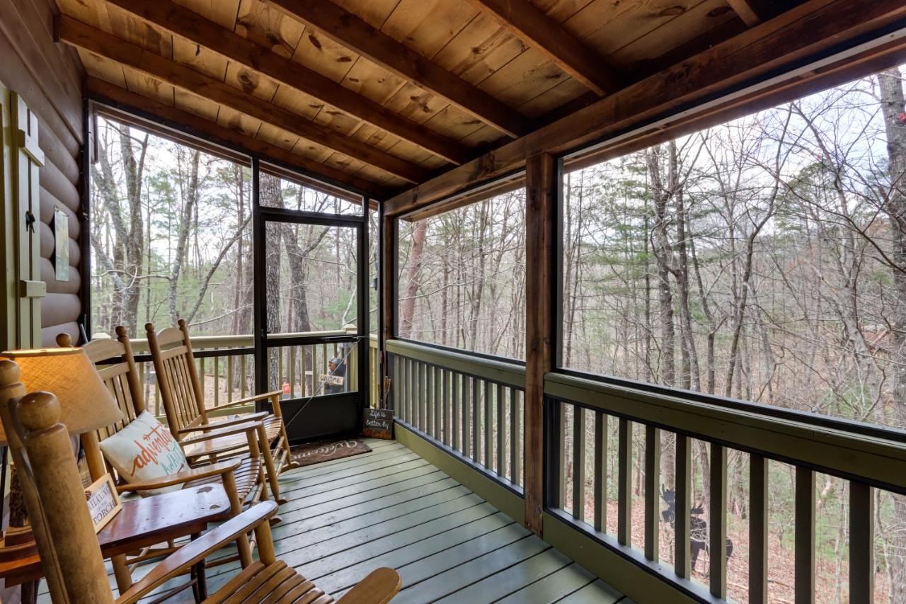 Blue Ridge Cozy Cabin In The Woods With Hot Tub! Luaran gambar
