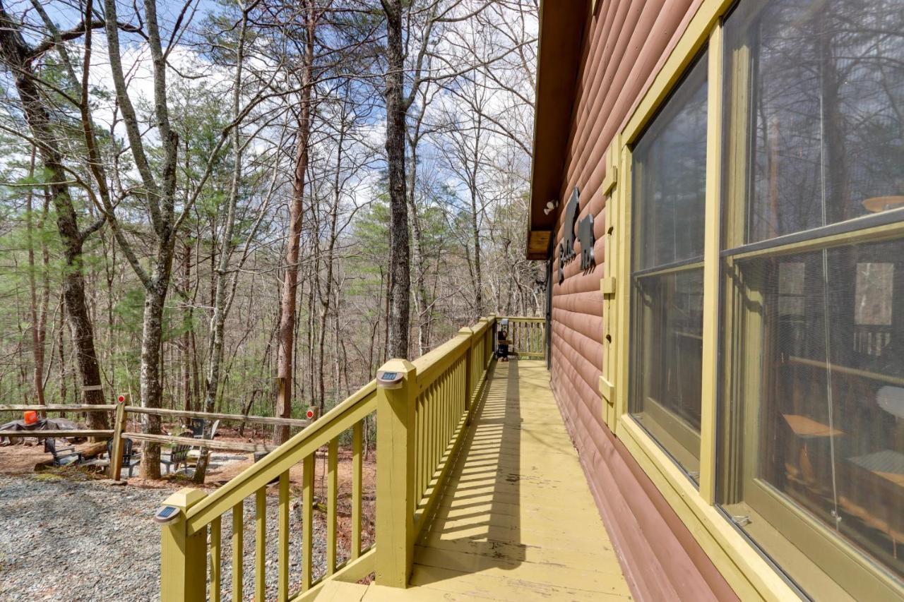 Blue Ridge Cozy Cabin In The Woods With Hot Tub! Luaran gambar